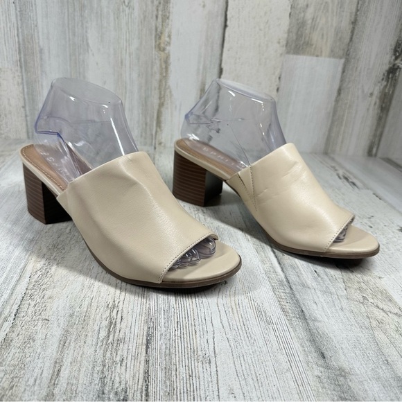 New Esprit Women's Tayce Block Heel Dress Sandal in Nude#906 - Picture 7 of 12